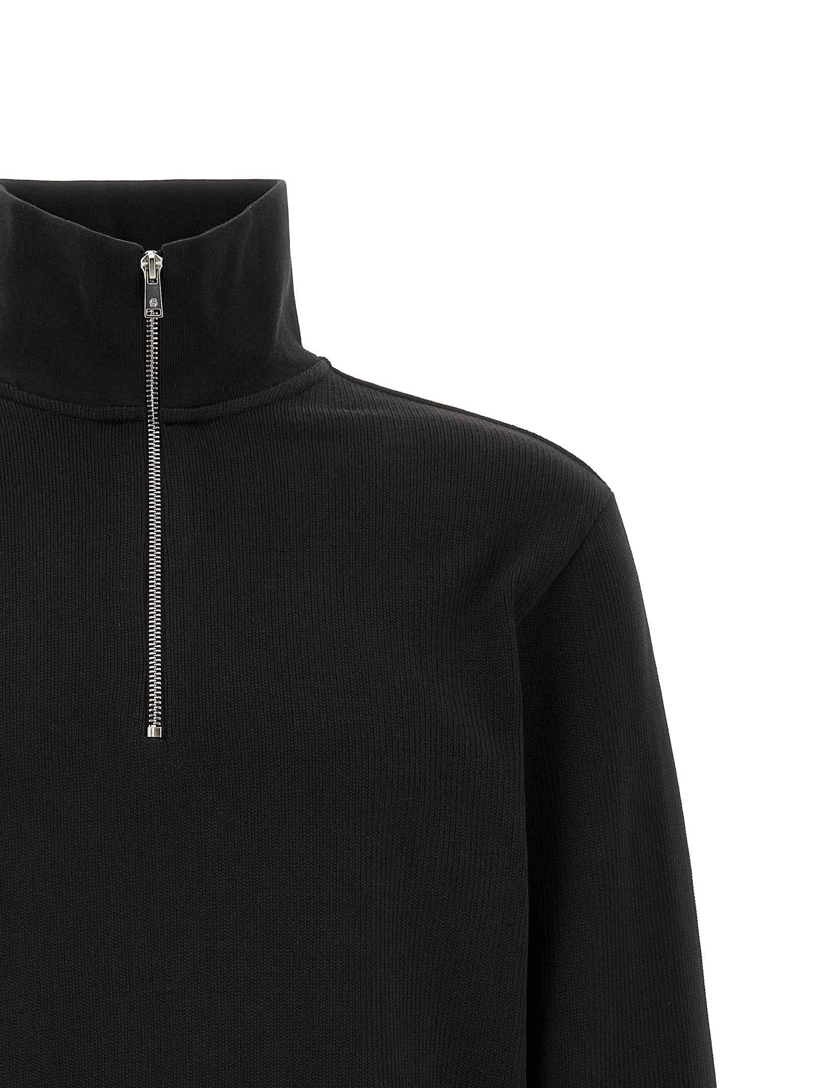 Hugo Boss Black Cotton Sweatshirt