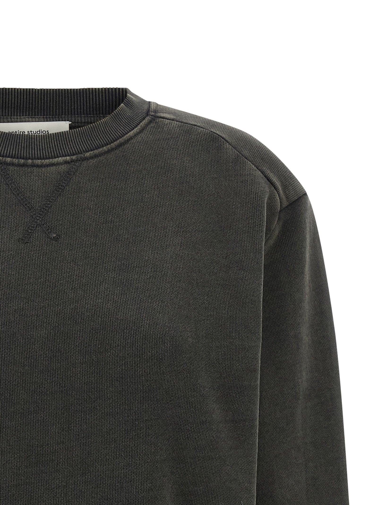 Entire Studios Black Cotton Sweatshirt