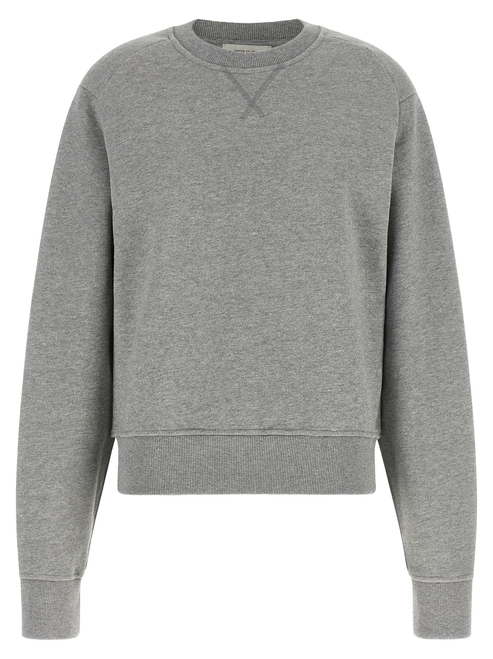 Entire Studios Gray Cotton Sweatshirt