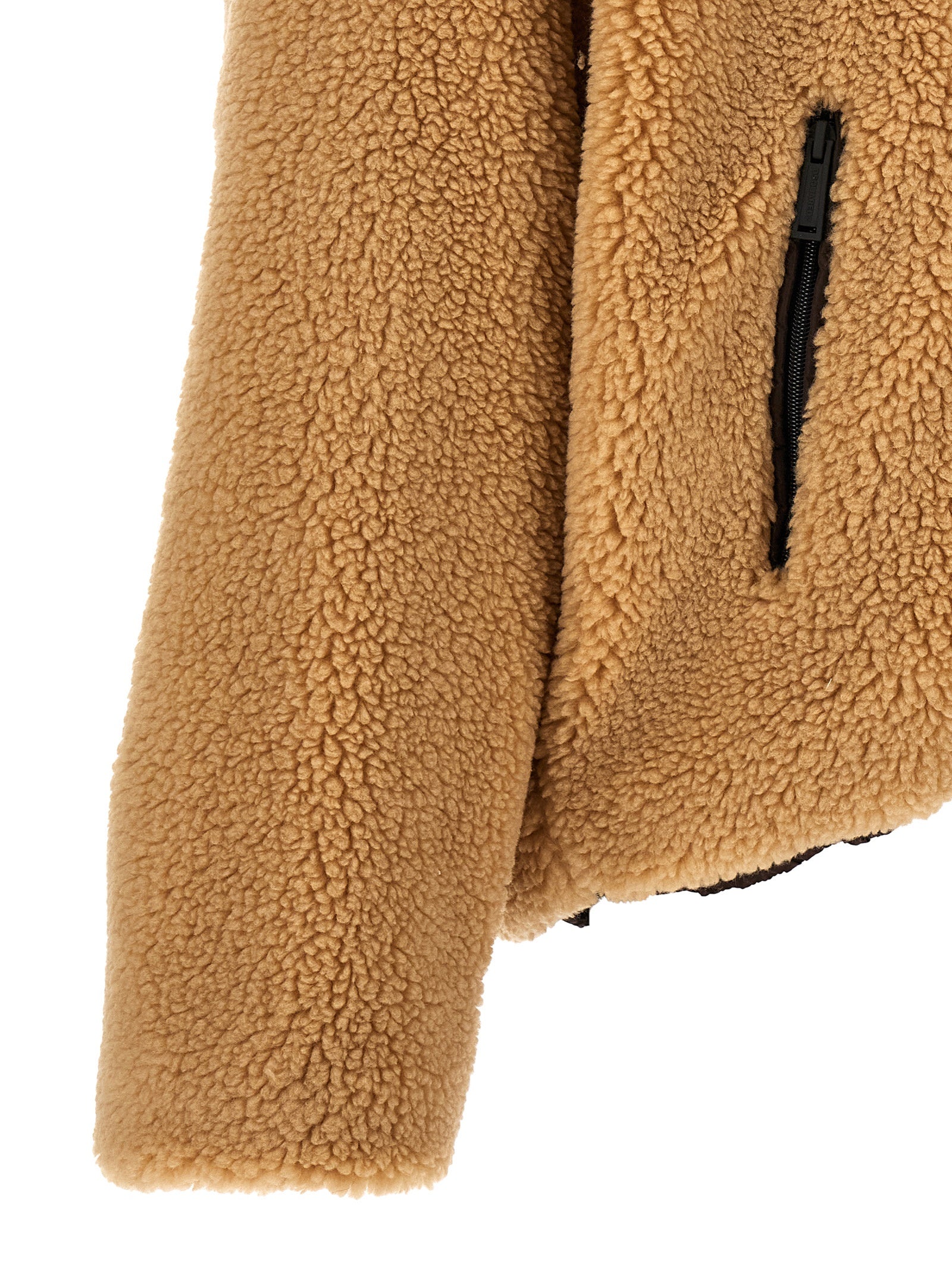 Dsquared² Brown Polyester Bomber