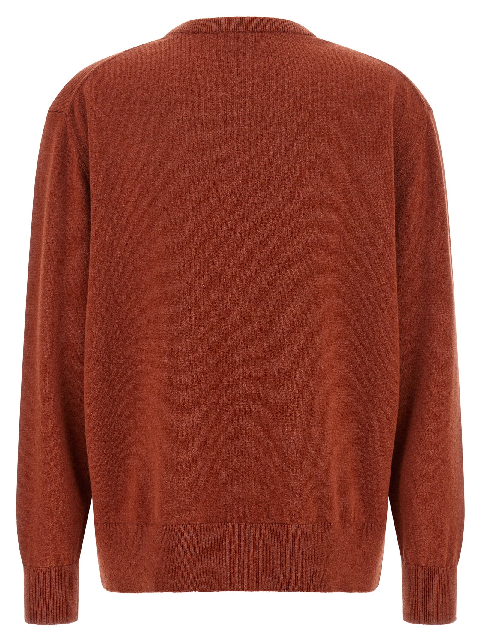 Dries Van Noten Red Cashmere Cardigan