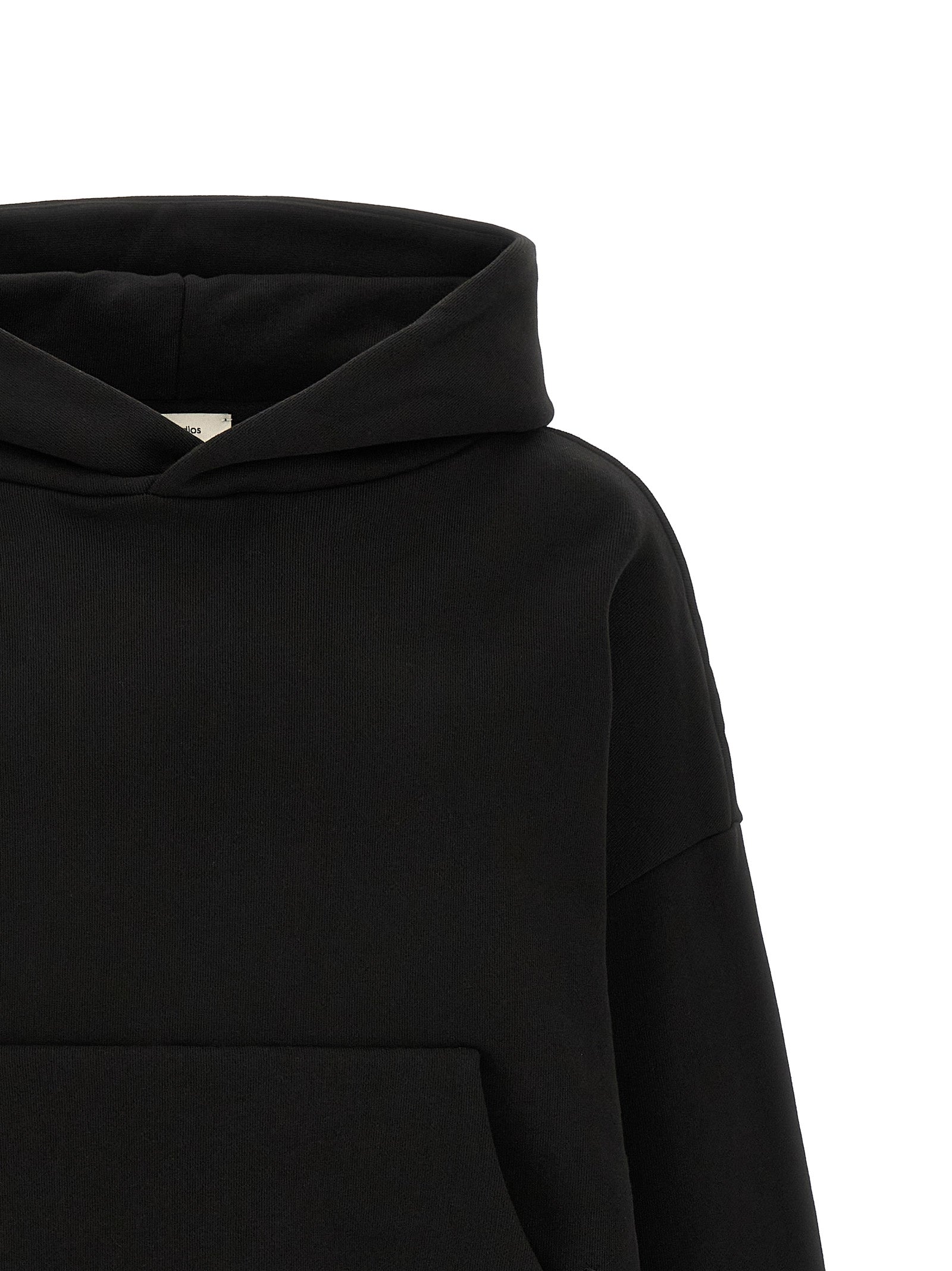 Entire Studios Black Cotton Sweatshirt