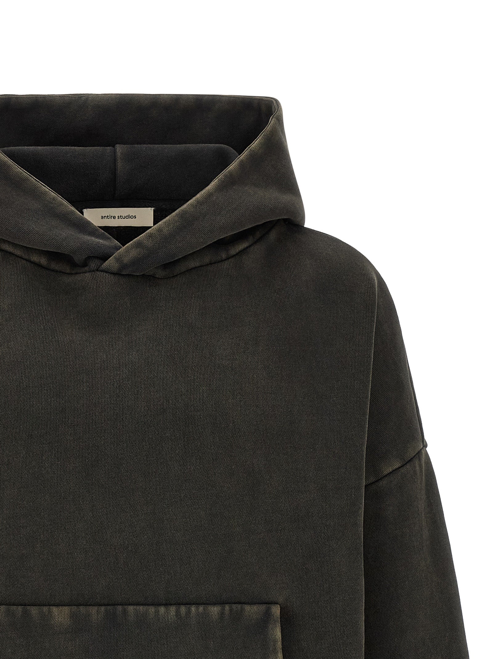 Entire Studios Black Cotton Sweatshirt
