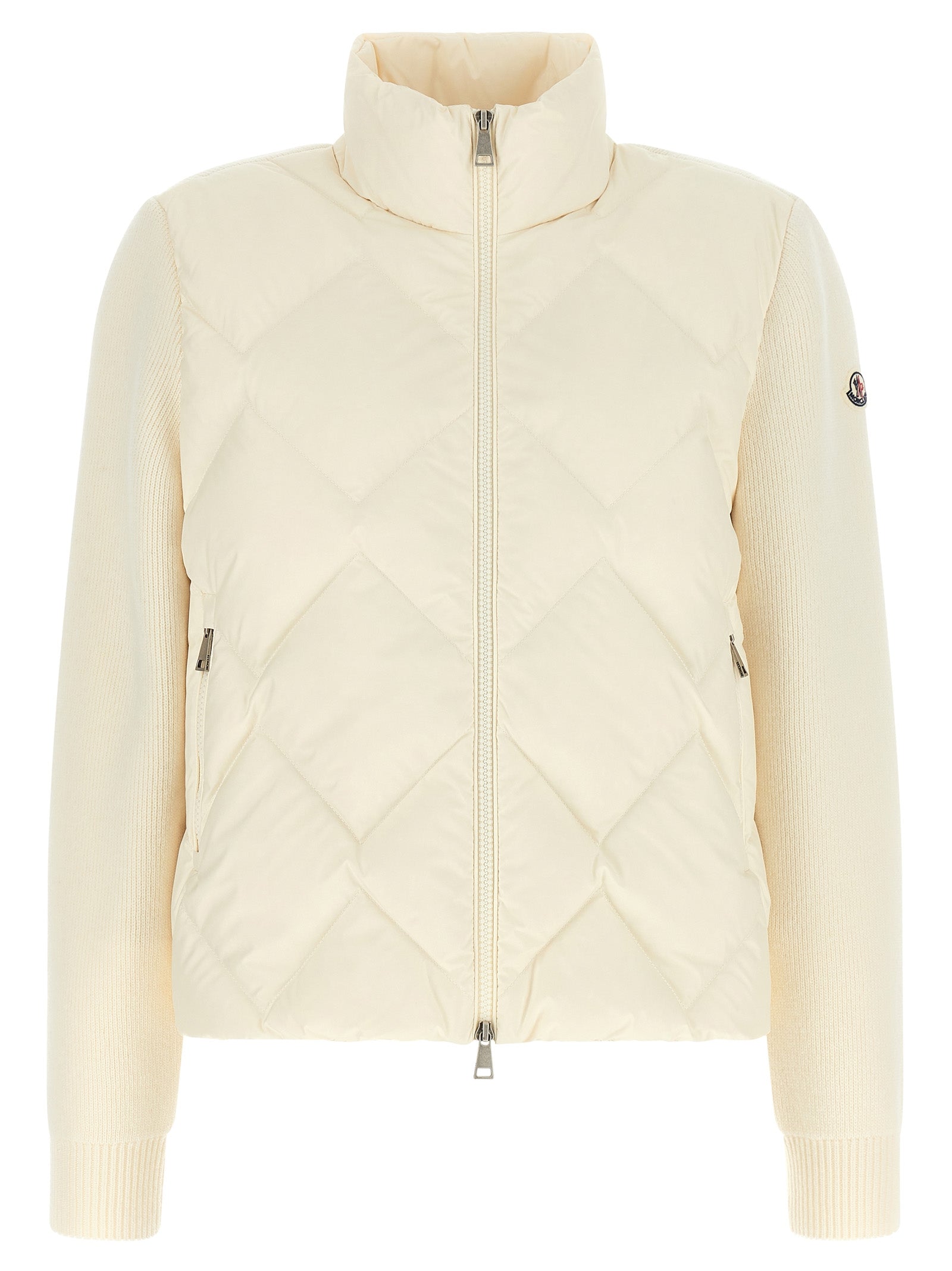 Moncler White Polyester Cardigan