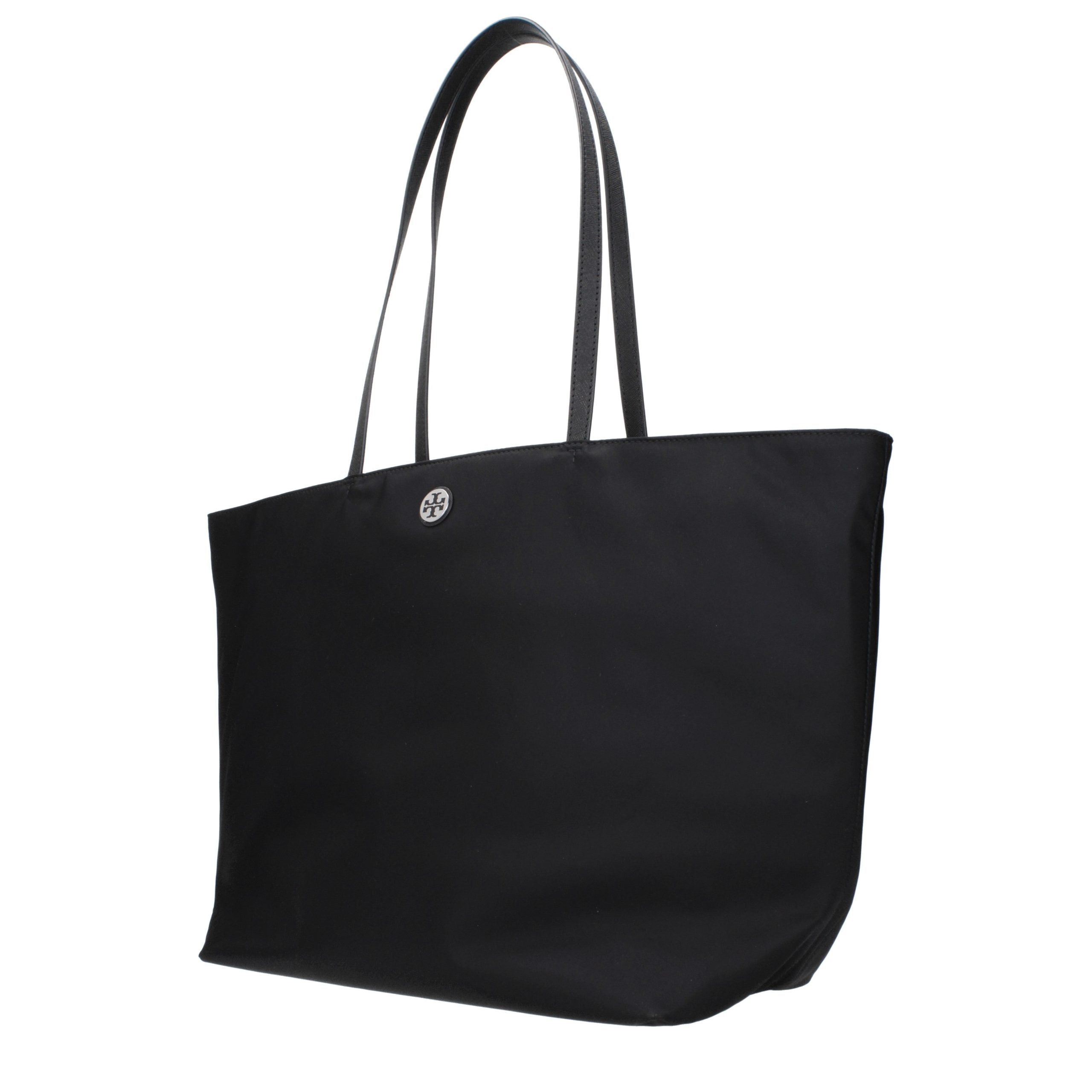 Tory Burch Black Fabric Shoulder Bag