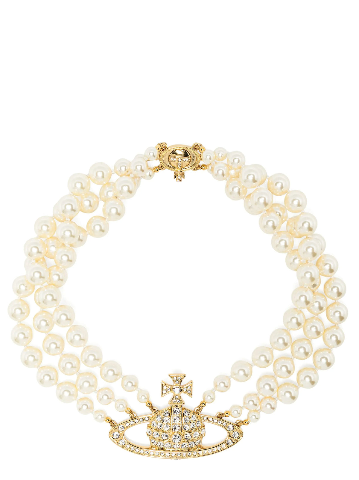 Vivienne Westwood Gold Brass Necklace