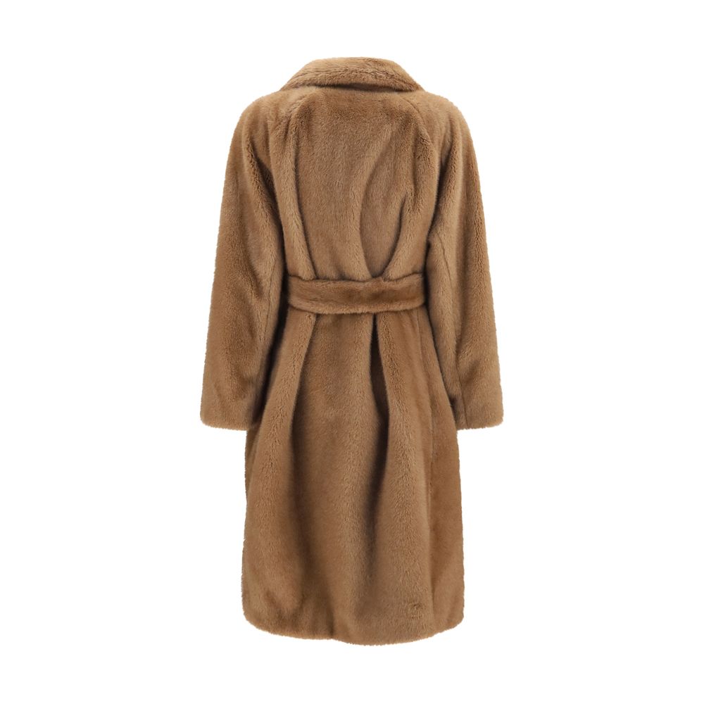 'S Max Mara Beige Polyester Coat