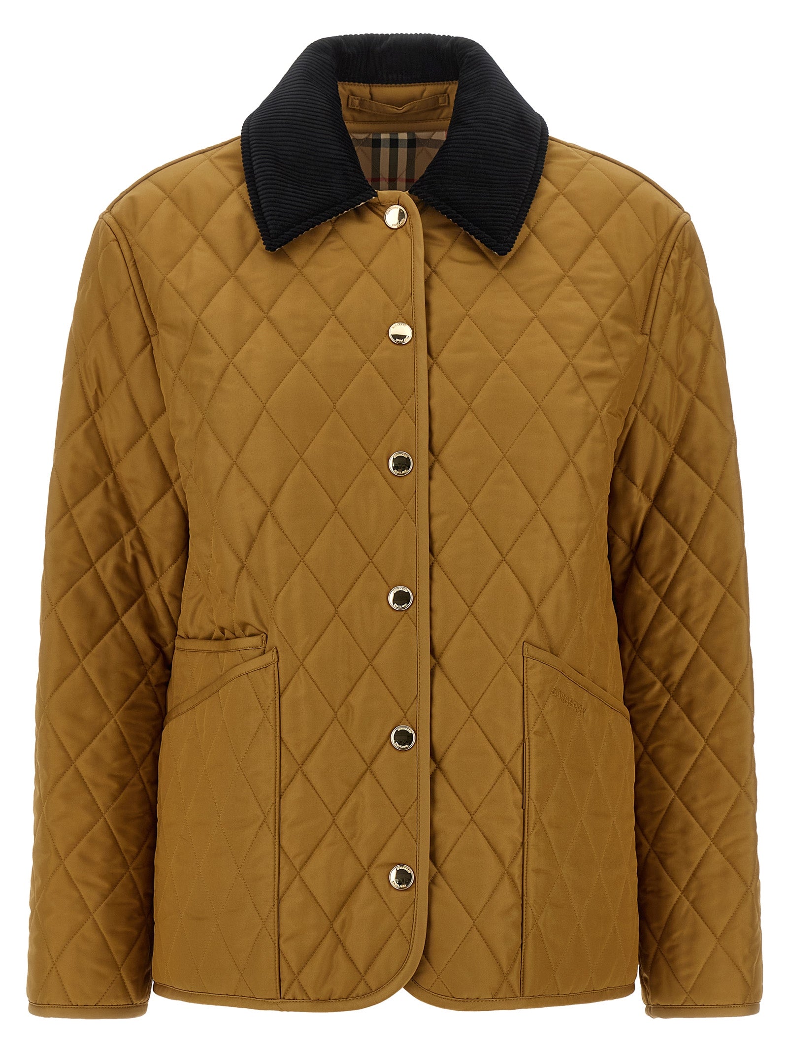 Burberry Beige Polyester Shell Jacket