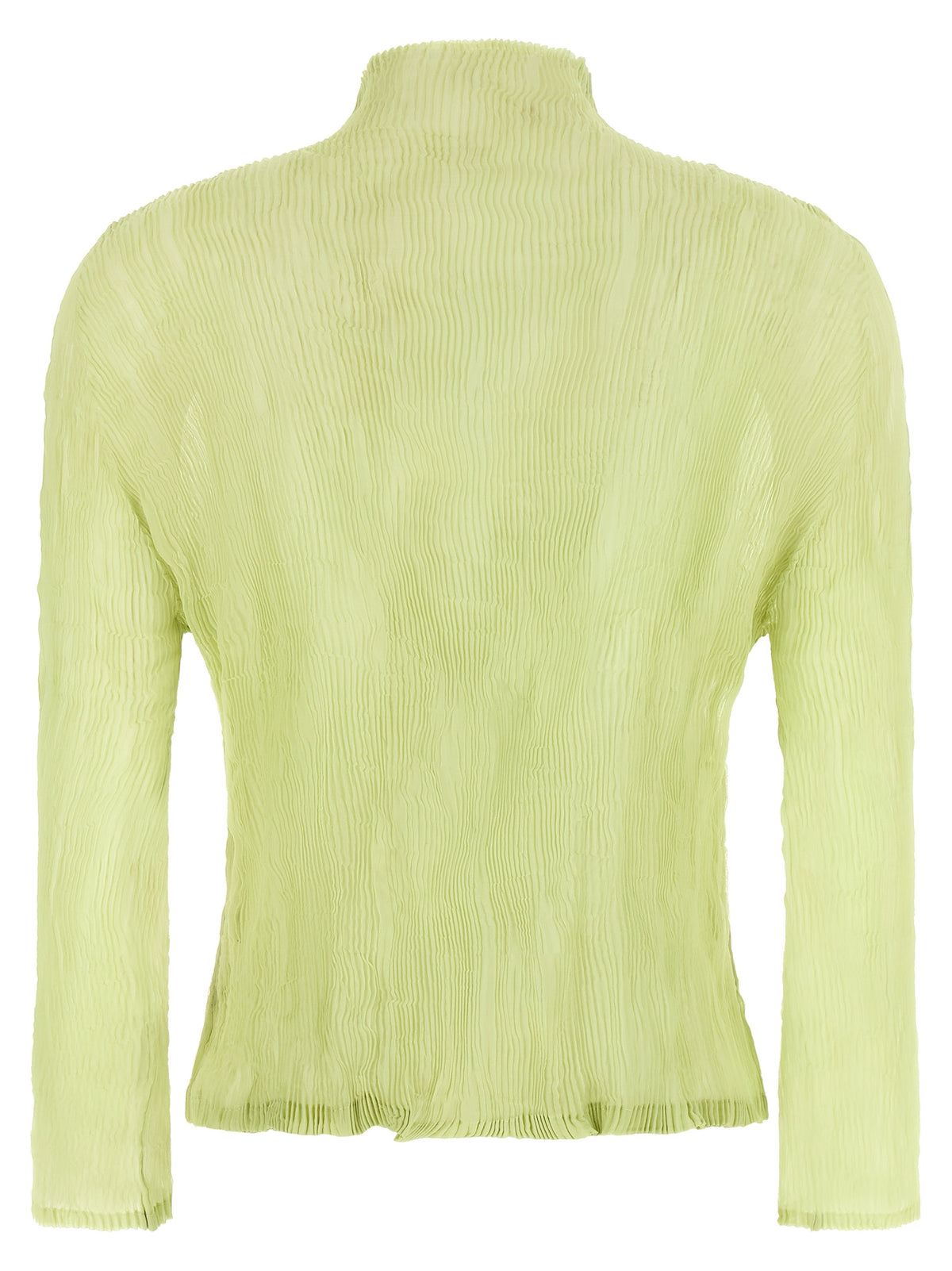 Issey Miyake Bicolor Polyester Cardigan