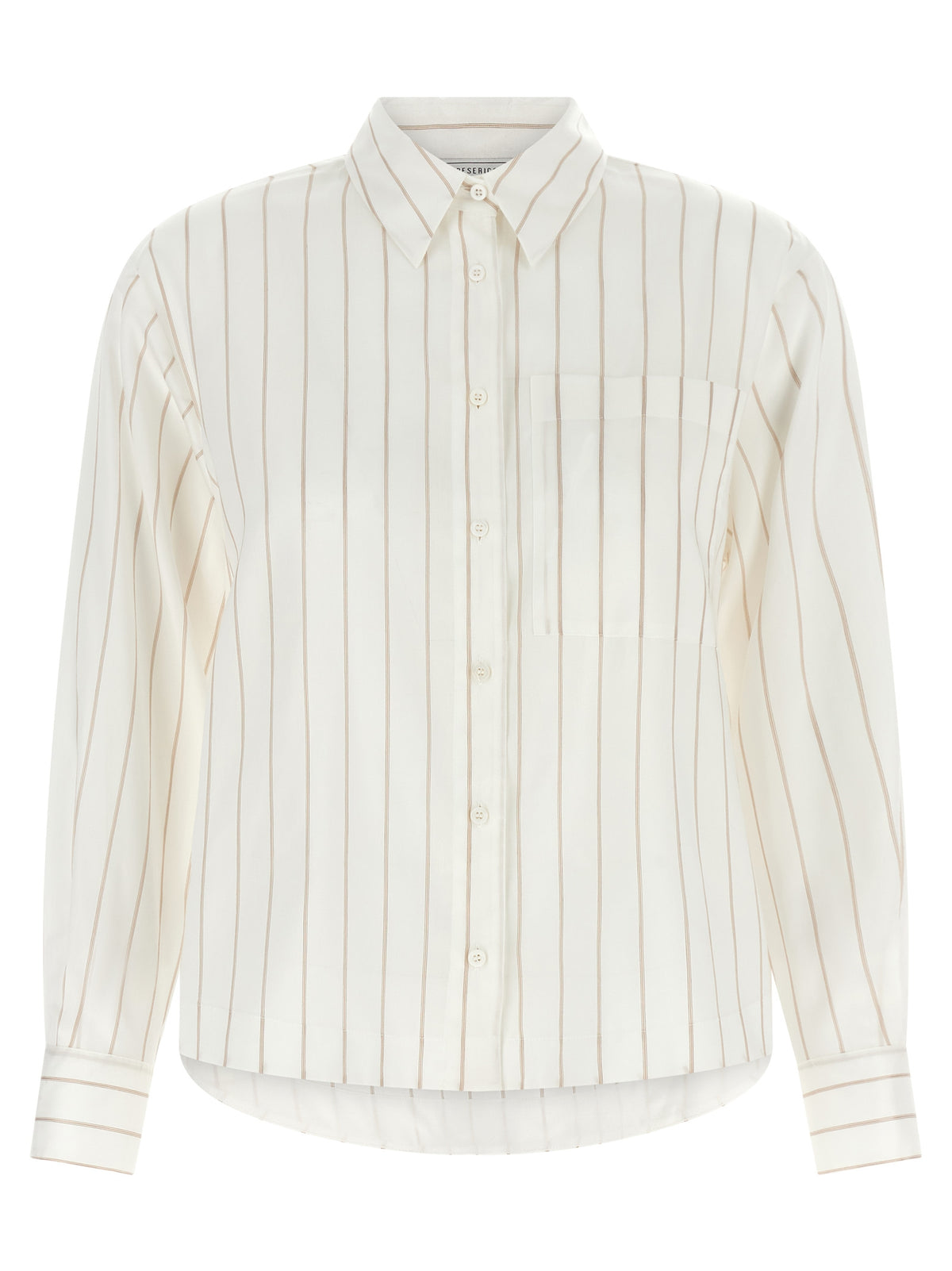 Peserico Beige Lyocell Blouse