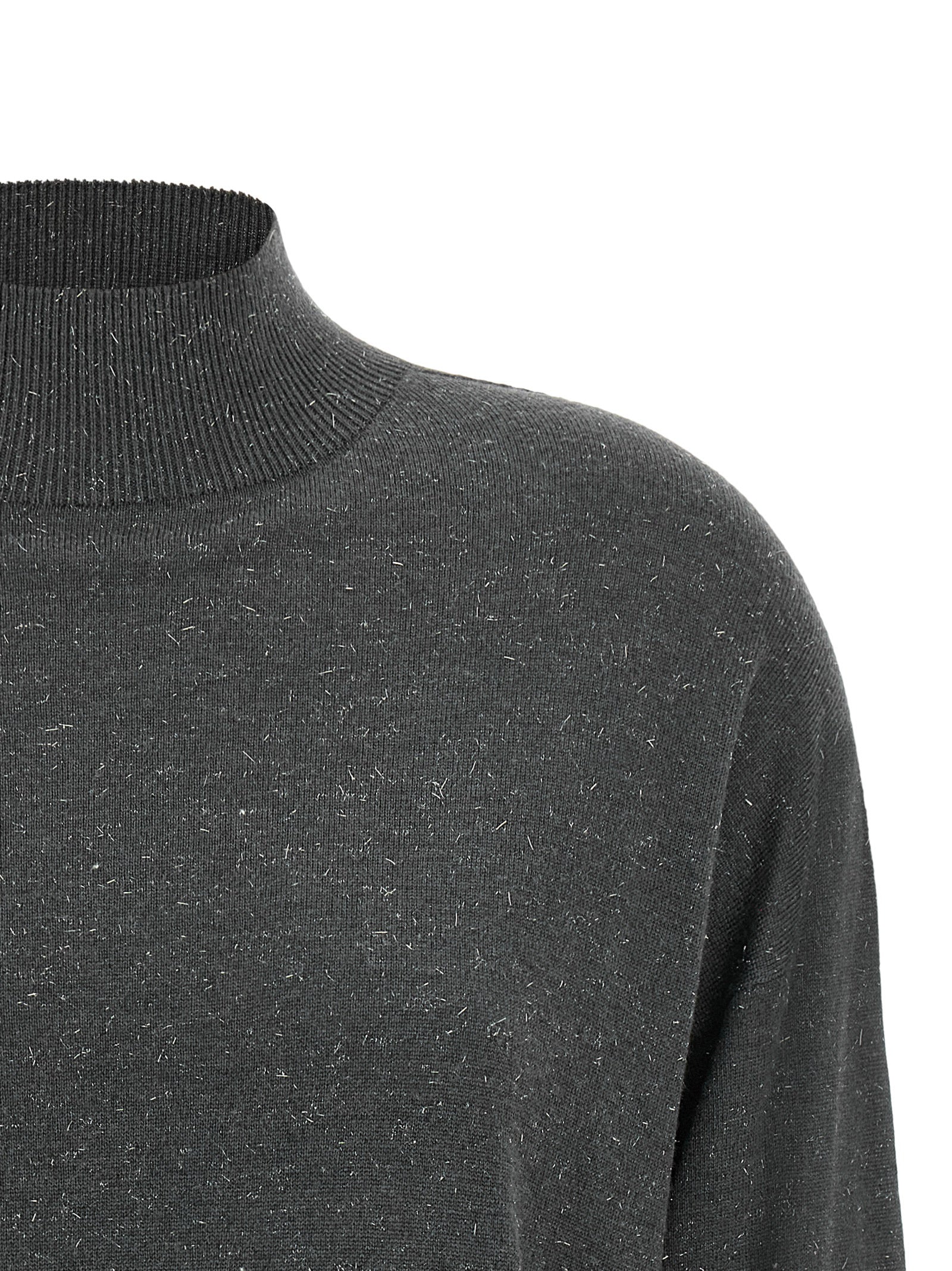 Peserico Gray Virgin Wool Cardigan