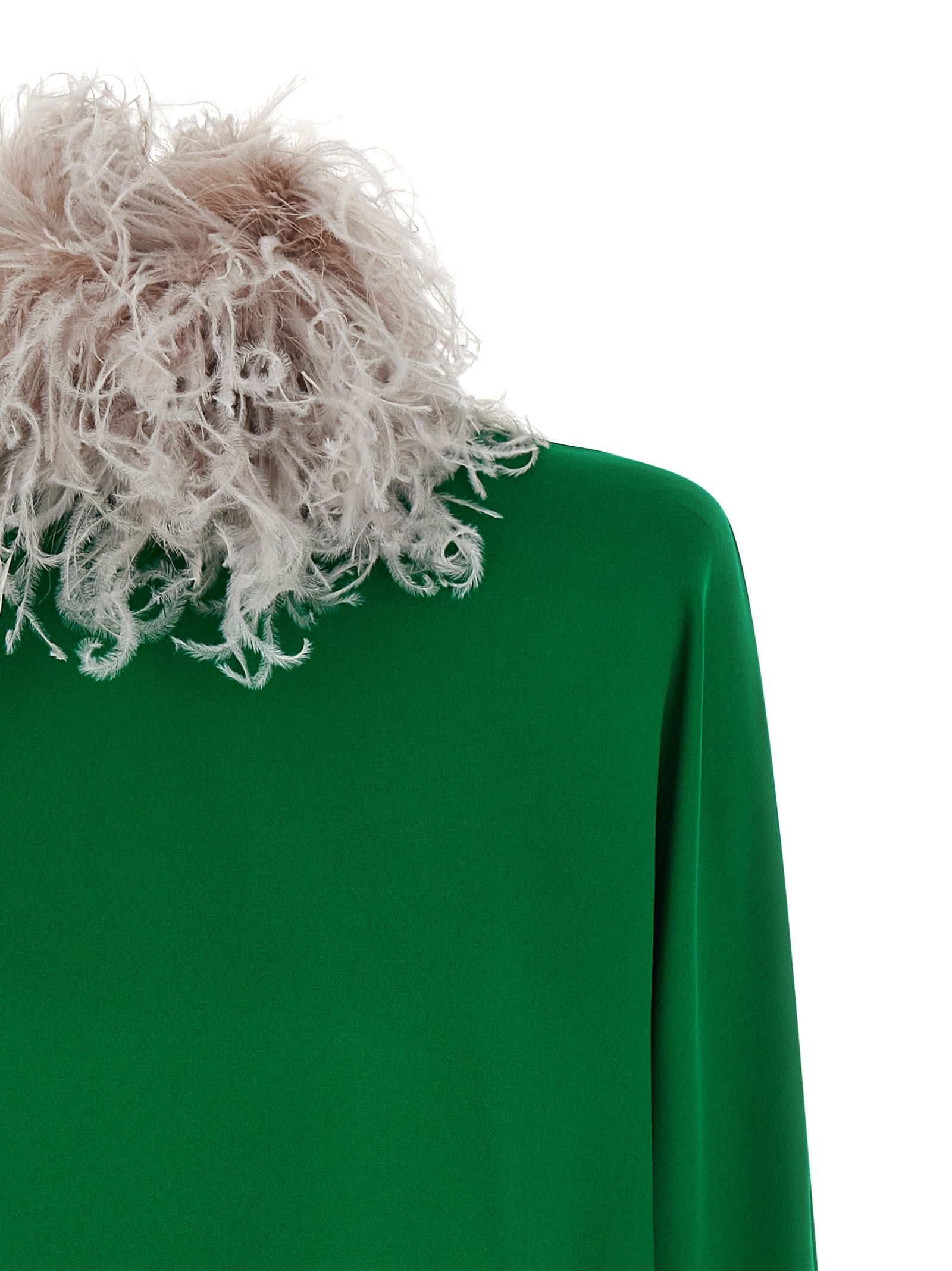 Valentino Garavani Bicolor Silk Short Dress