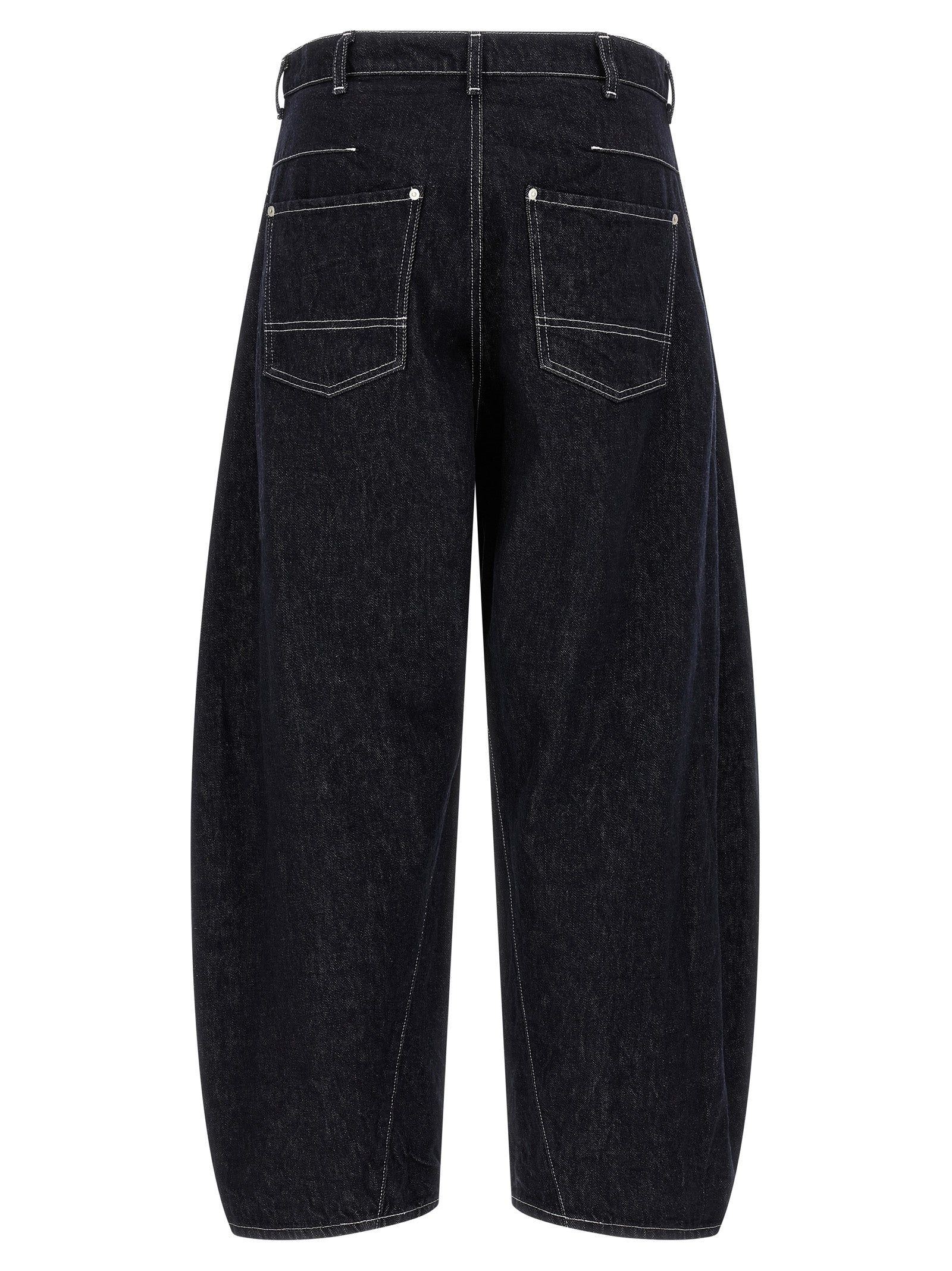 Comme Des Garçons Blue Cotton Jeans Denim