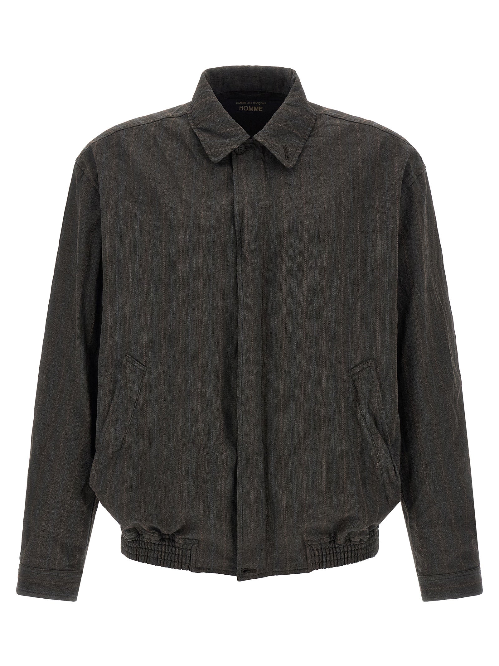 Comme Des Garçons Brown Polyester Bomber