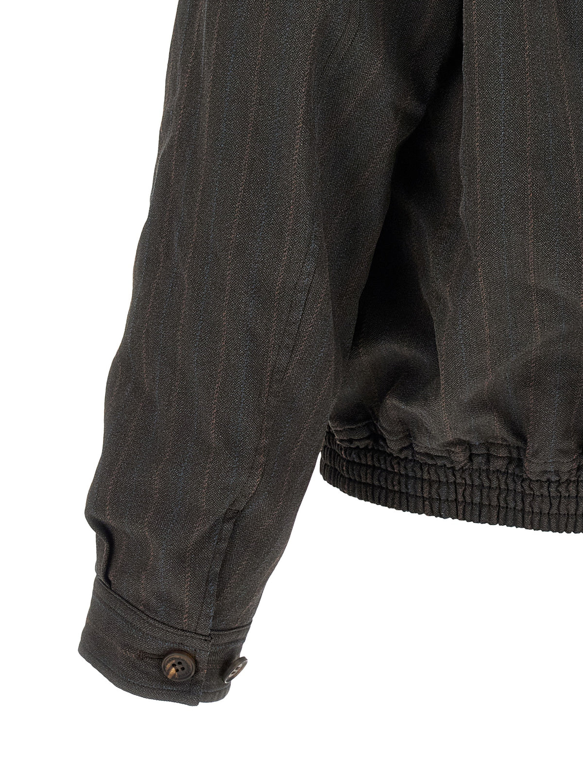 Comme Des Garçons Brown Polyester Bomber