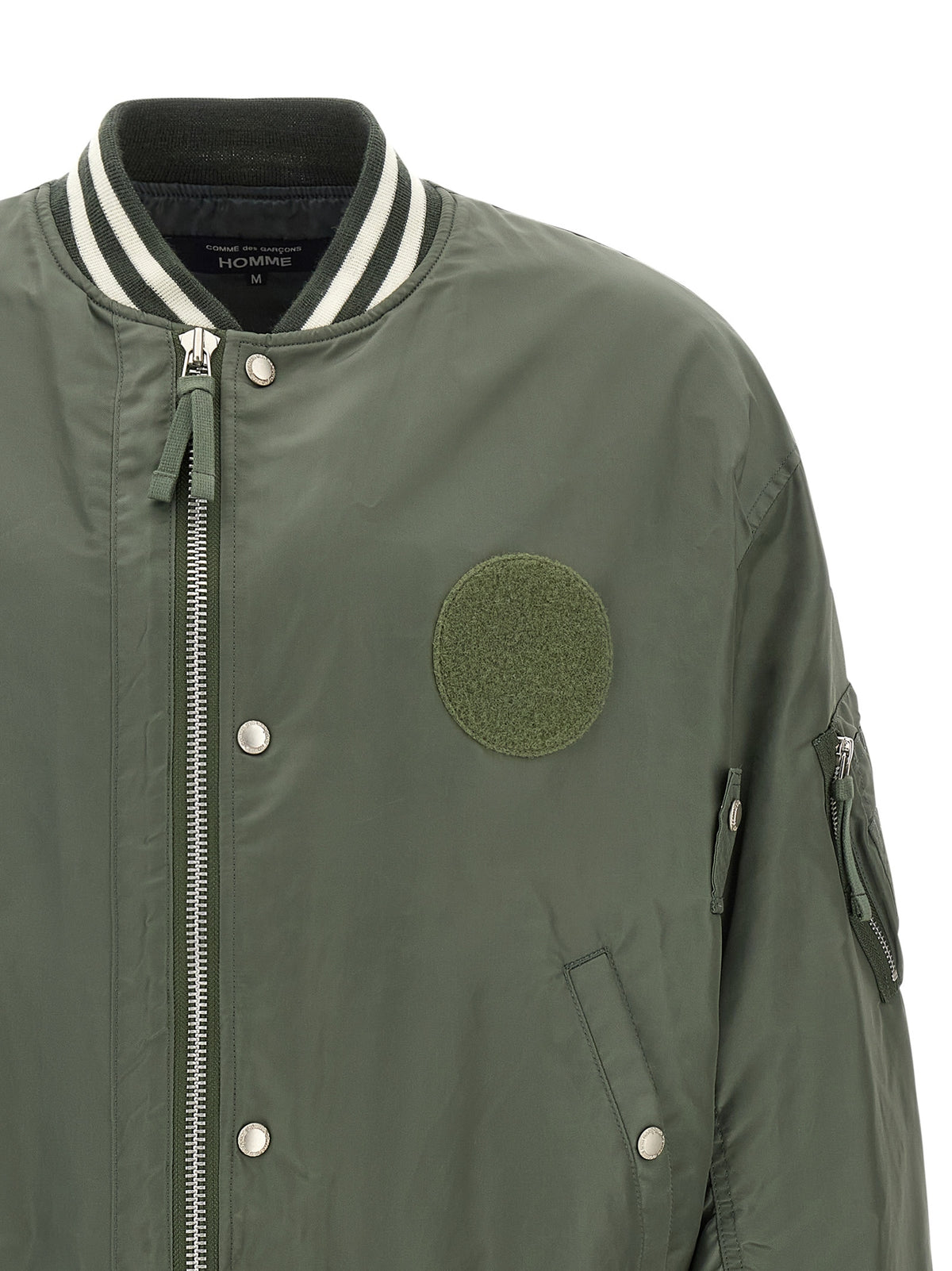 Comme Des Garçons Bicolor Nylon Bomber