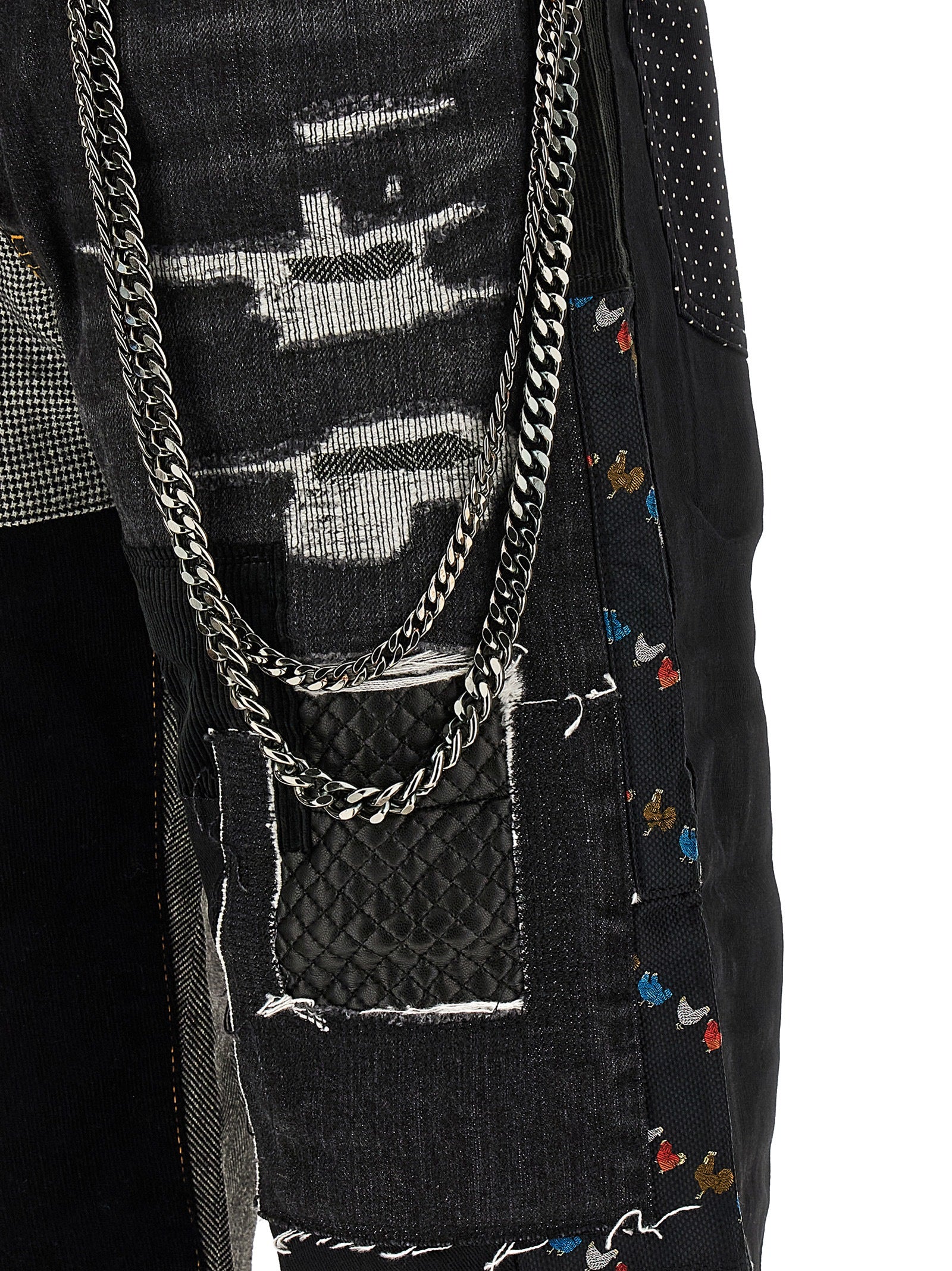 Junya Watanabe Blue Cotton Jeans Denim