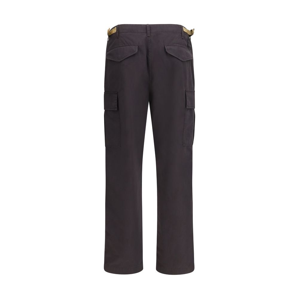Burberry Brown Cotton Cargo Pants