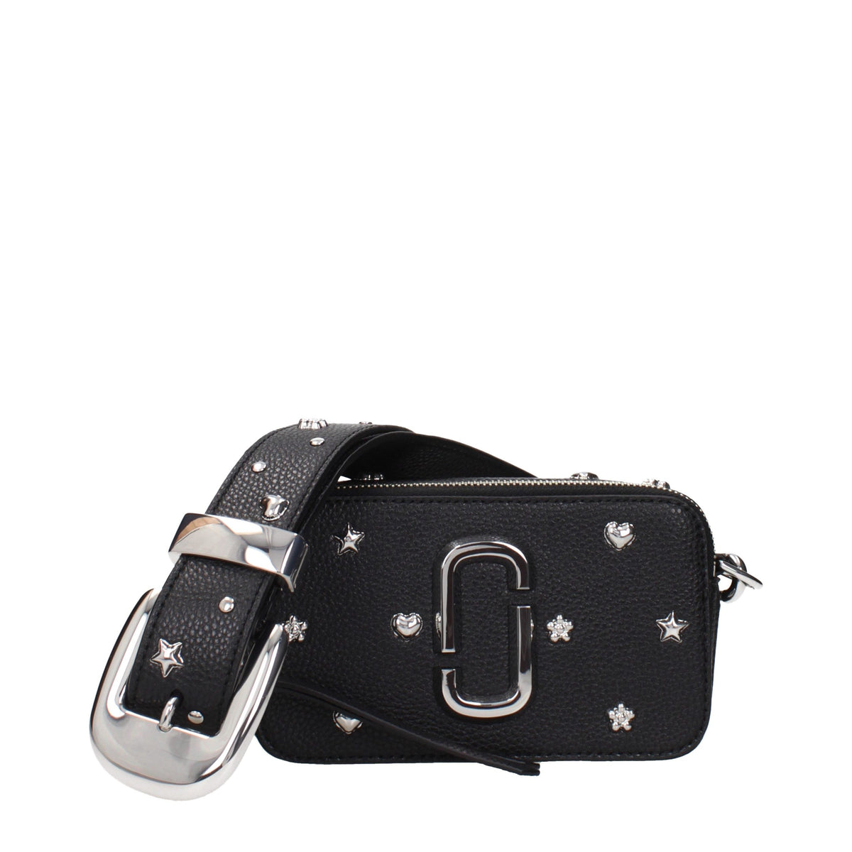 Marc Jacobs Black Leather Crossbody Bag