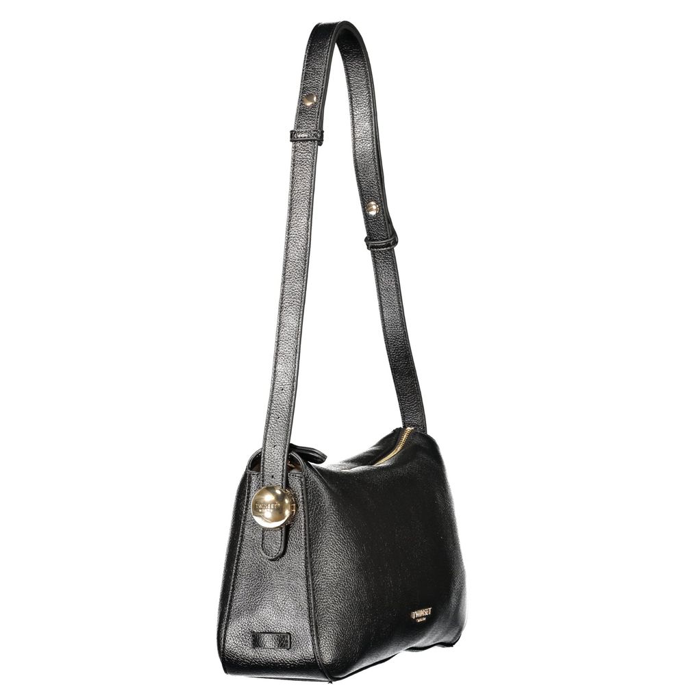 Twinset Black Polyurethane Women's Bag
