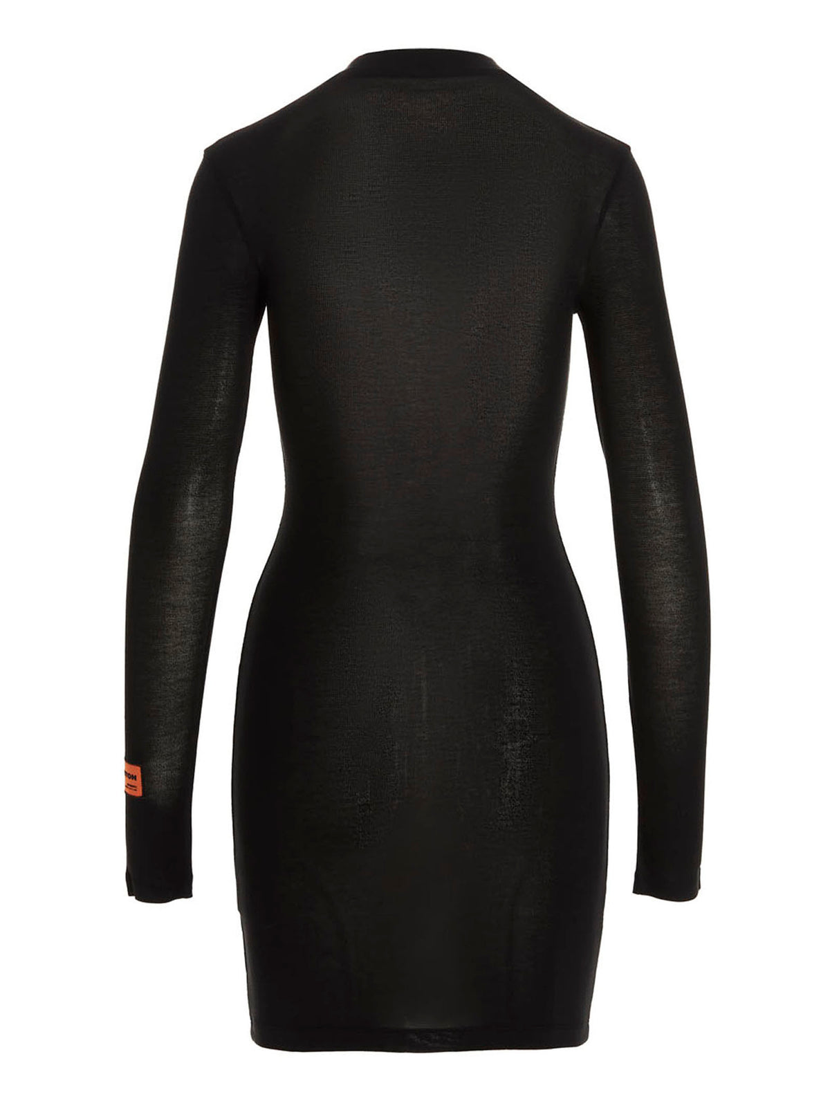 Heron Preston Black Polyester Short Dress