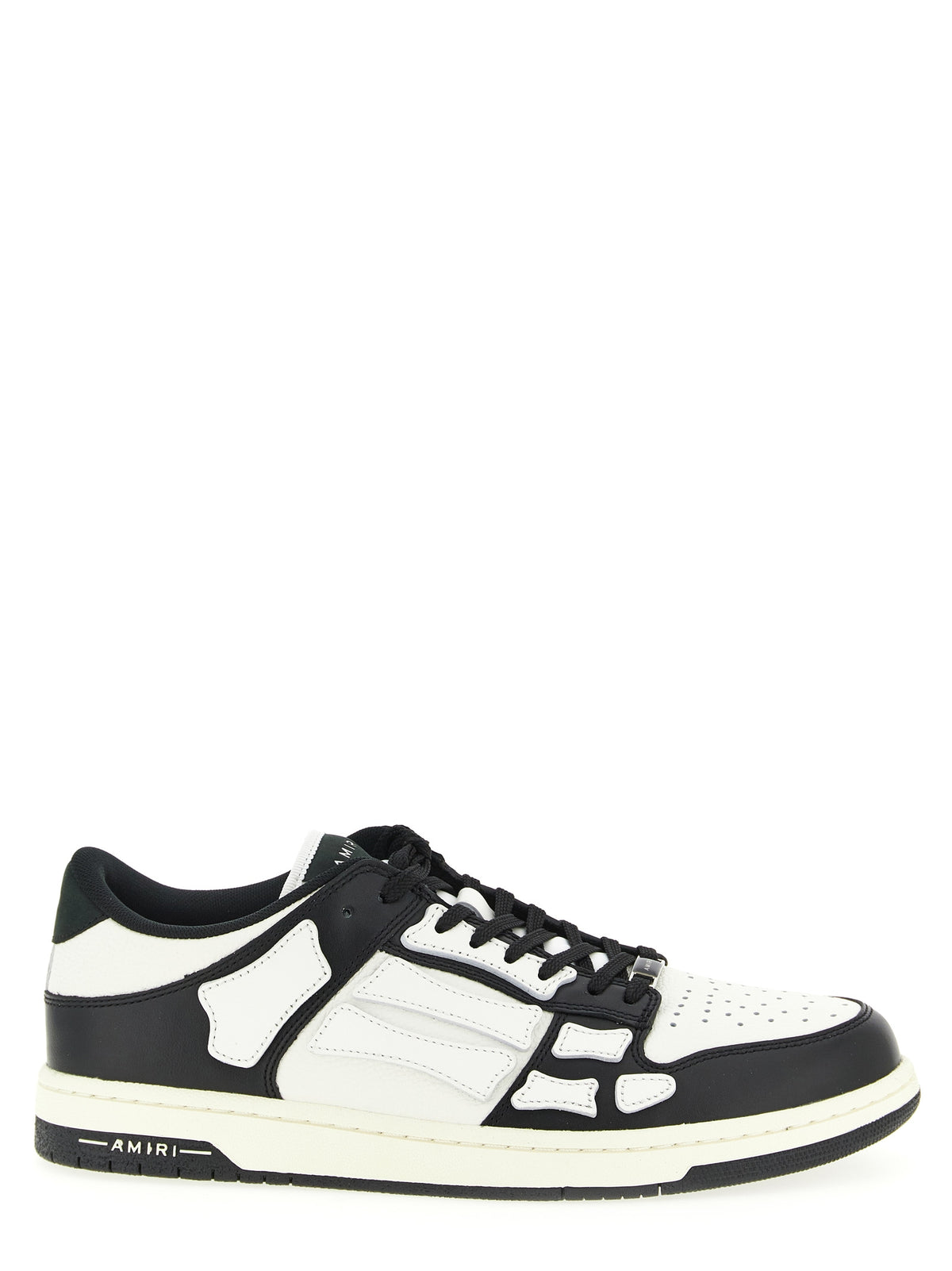Amiri Bicolor Calfskin Low Top Sneakers