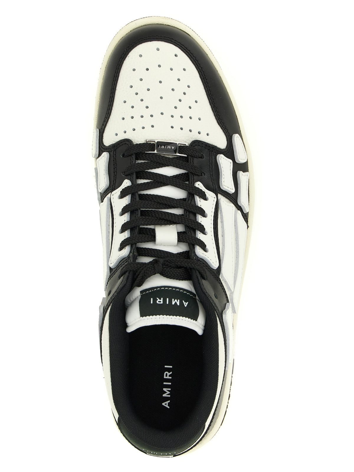 Amiri Bicolor Calfskin Low Top Sneakers