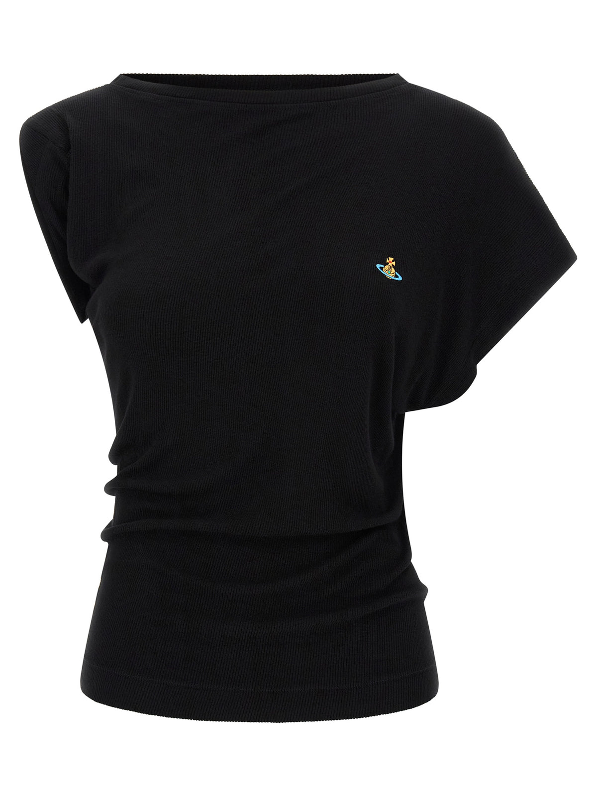 Vivienne Westwood Black Viscose T-Shirt