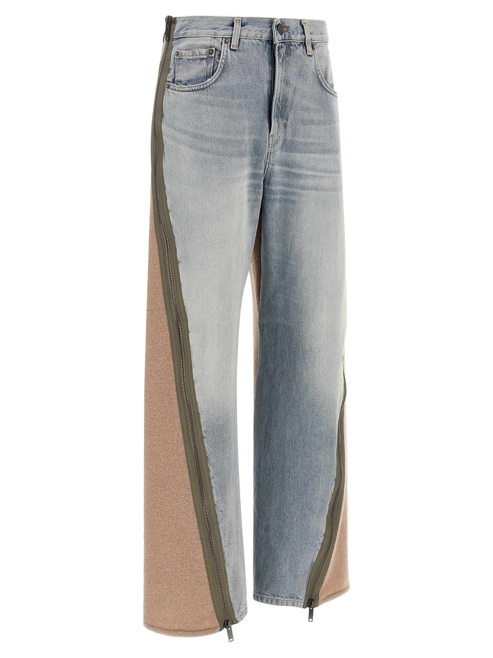 Haikure Multicolor Cotton Straight-Leg Jeans
