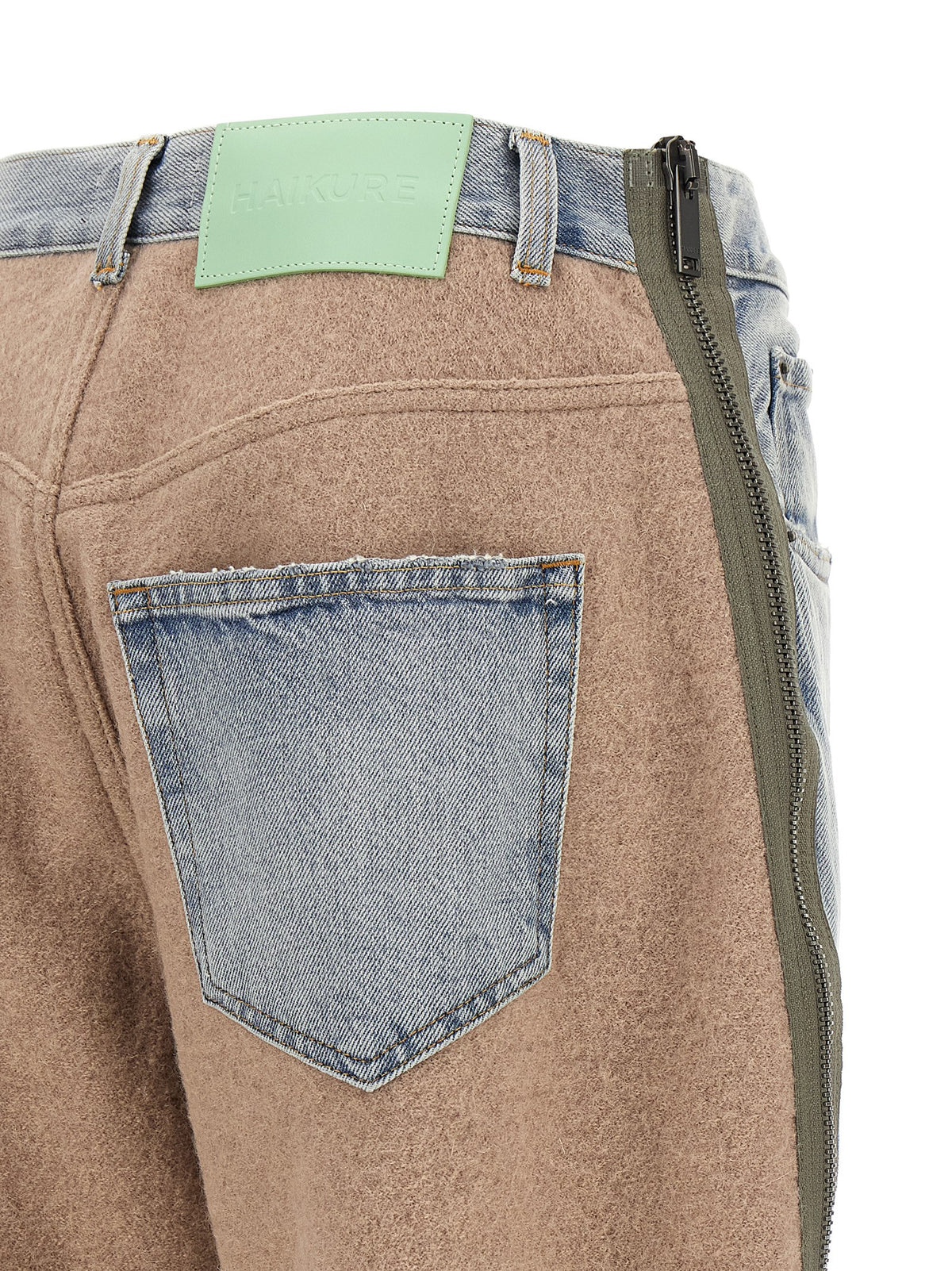 Haikure Multicolor Cotton Straight-Leg Jeans