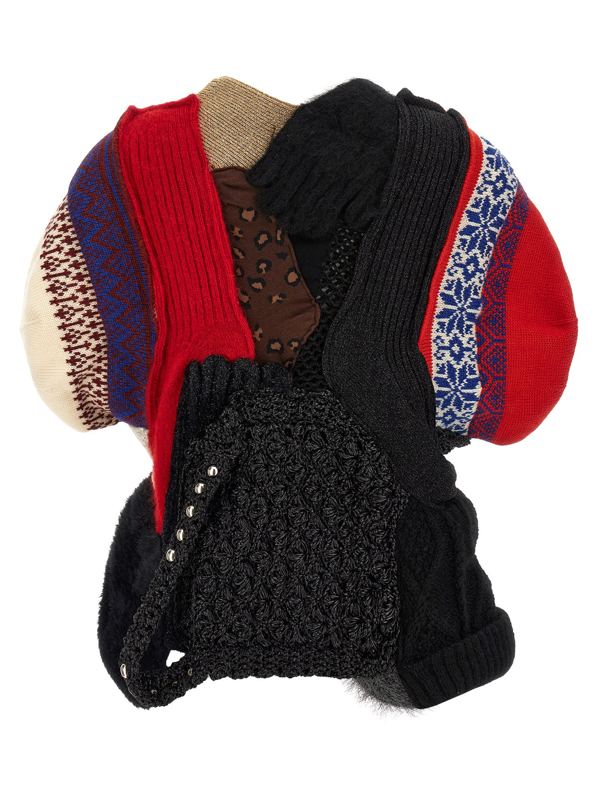 Junya Watanabe Multicolor Wool Cardigan