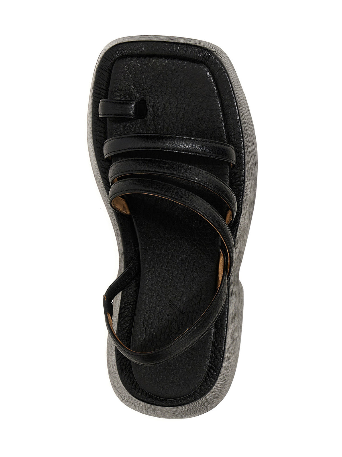 Marsell Black Calfskin Stiletto Heel Sandals