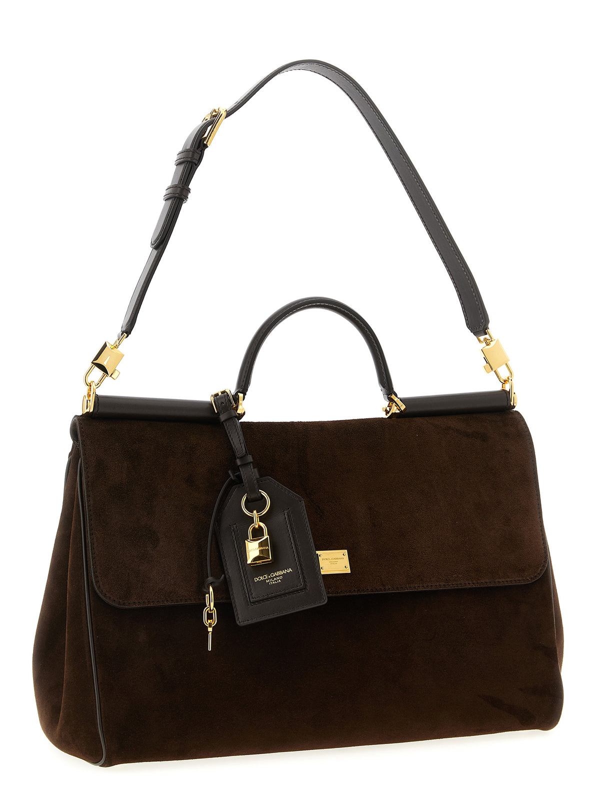 Dolce & Gabbana Brown Pvc Handbag
