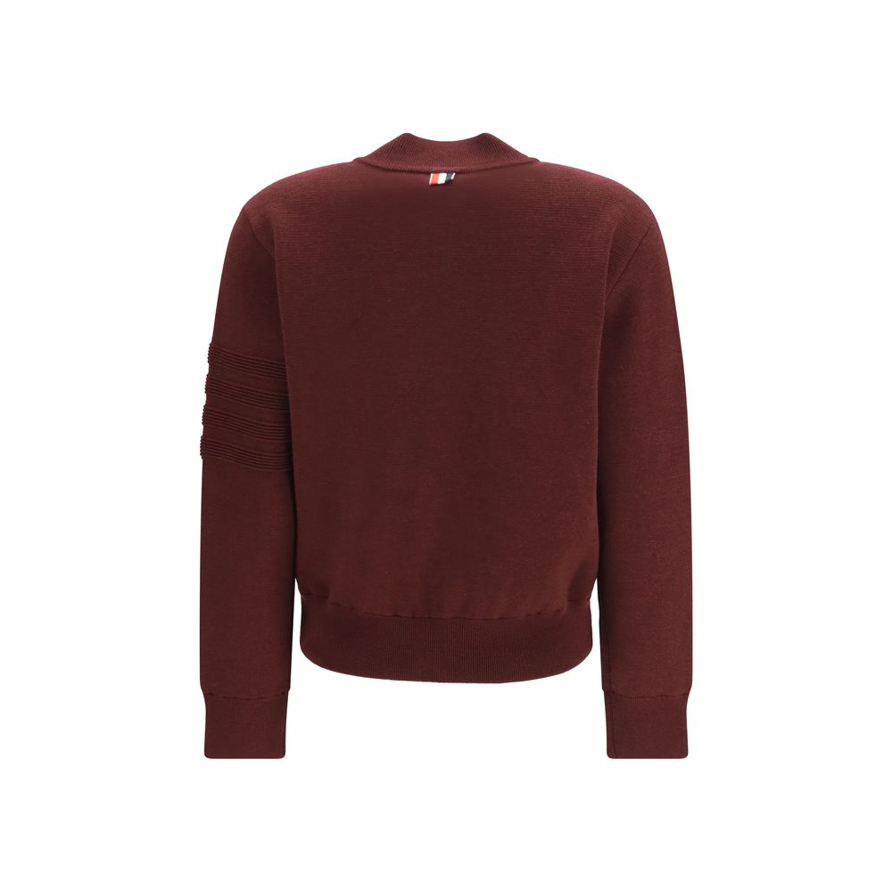 Thom Browne Bordeaux Wool Oves Aries Bomber