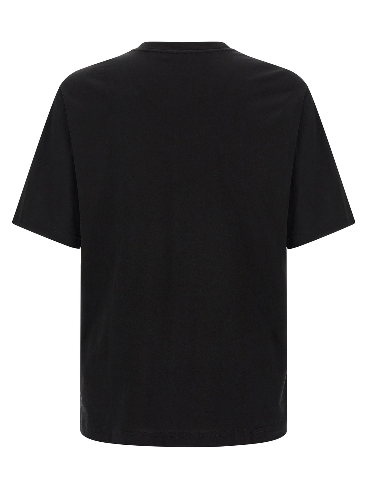 Dolce & Gabbana Black Cotton T-Shirt