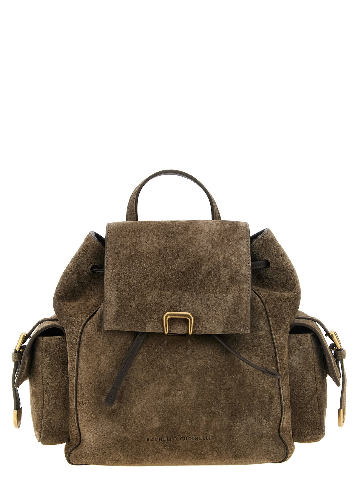 Brunello Cucinelli Brown Calfskin Backpack