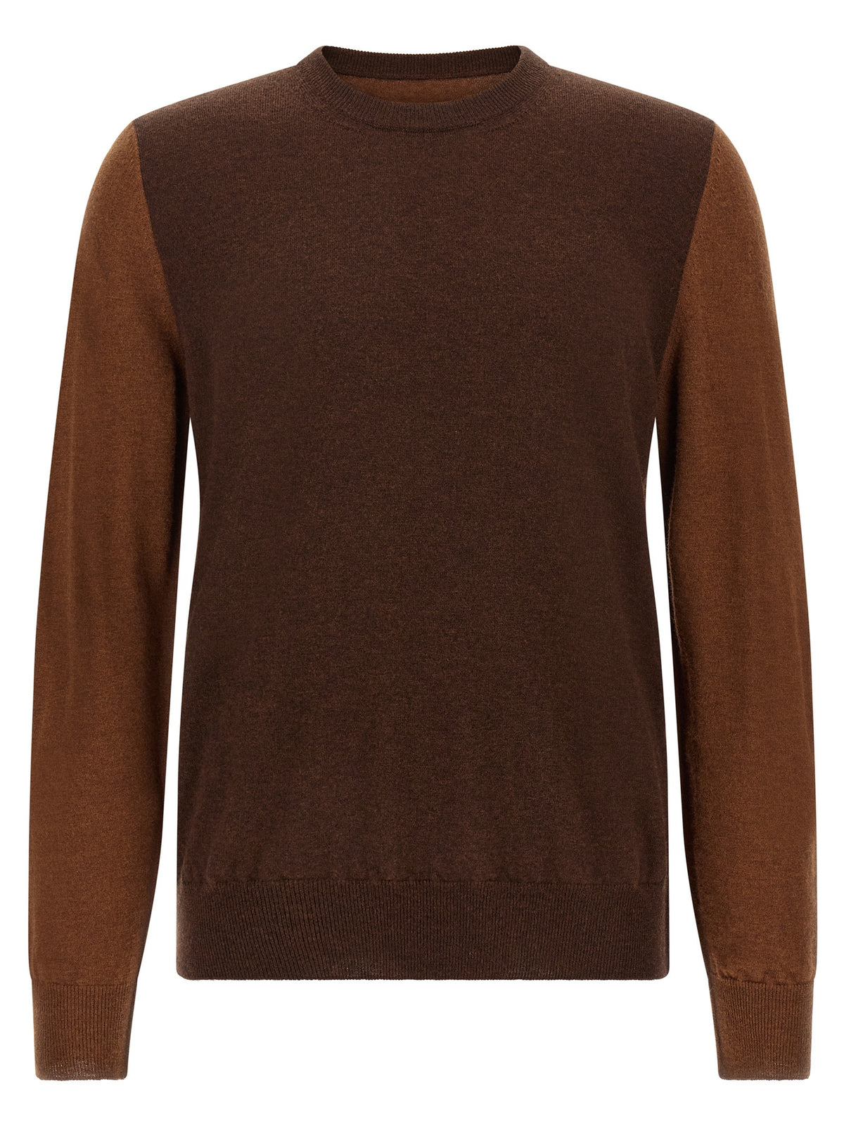 Maison Margiela Brown Wool Cardigan