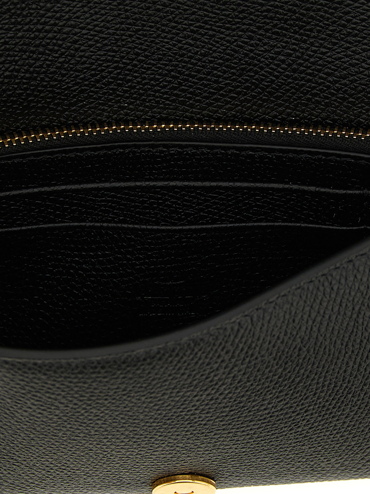 Valentino Garavani Black Calfskin Cardholder