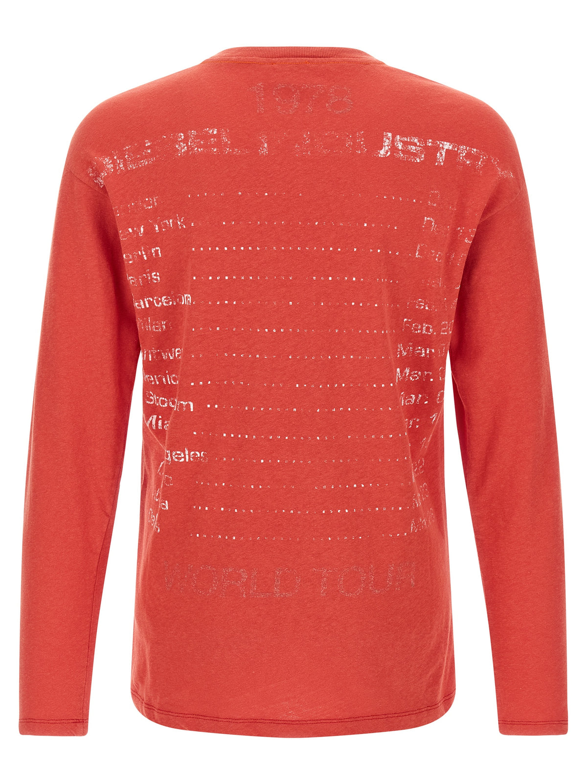 Diesel Red Cotton T-Shirt