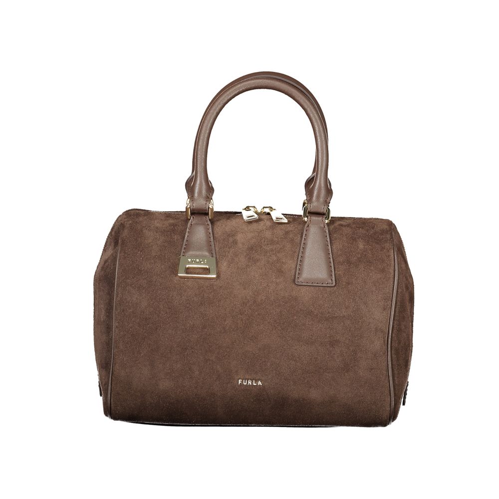 Furla Brown Leather Handbag