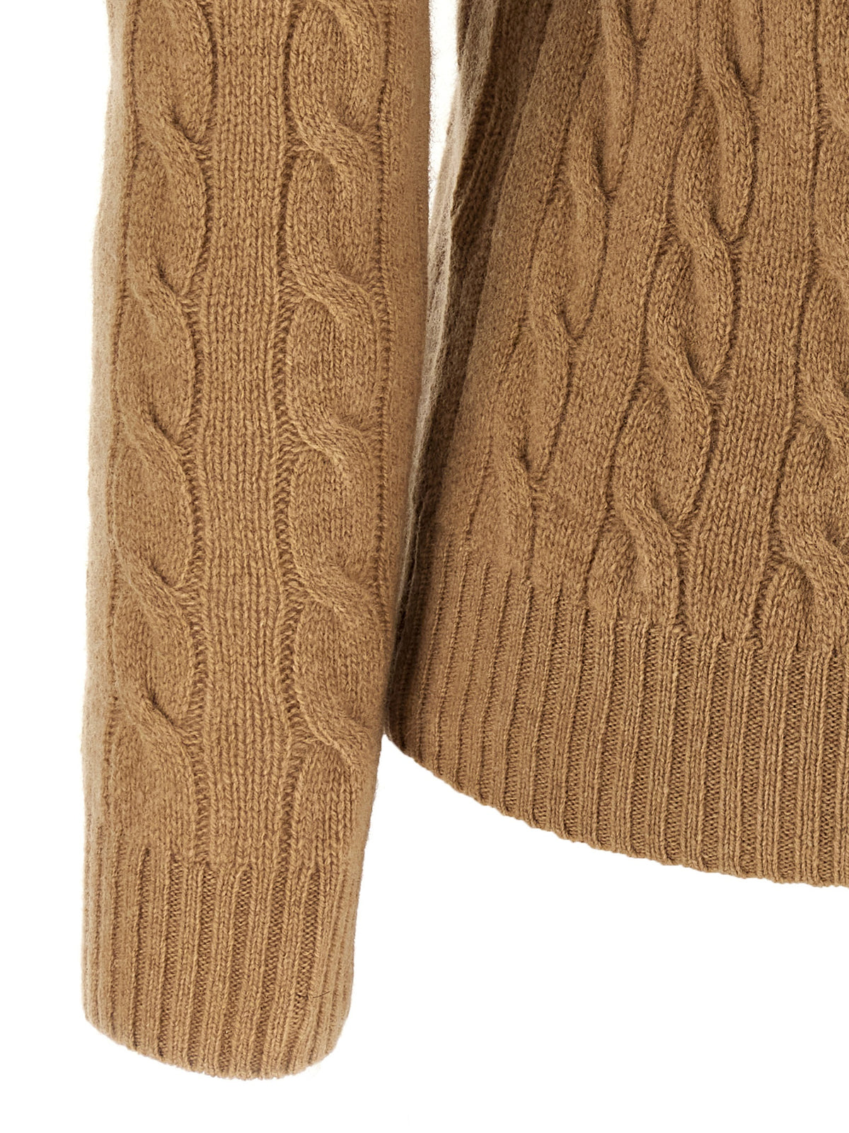 Polo Ralph Lauren Beige Wool Cardigan