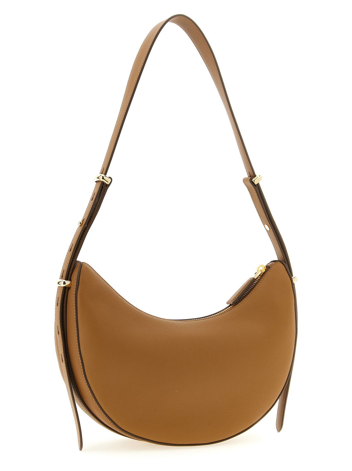Prada Brown Calfskin Shoulder Bag