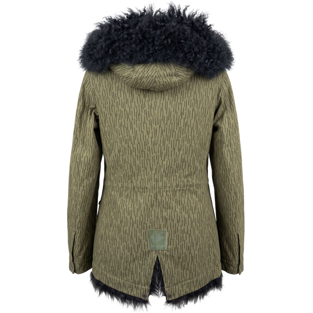 Mr&Mrs Italy Green Cotton Women's Jacket