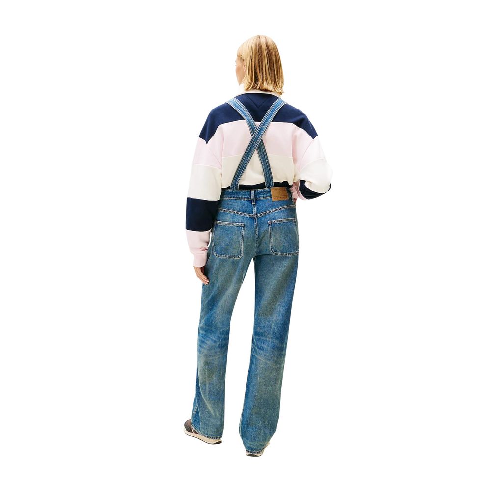 Tommy Hilfiger Jeans Blue Recycled Cotton Pants
