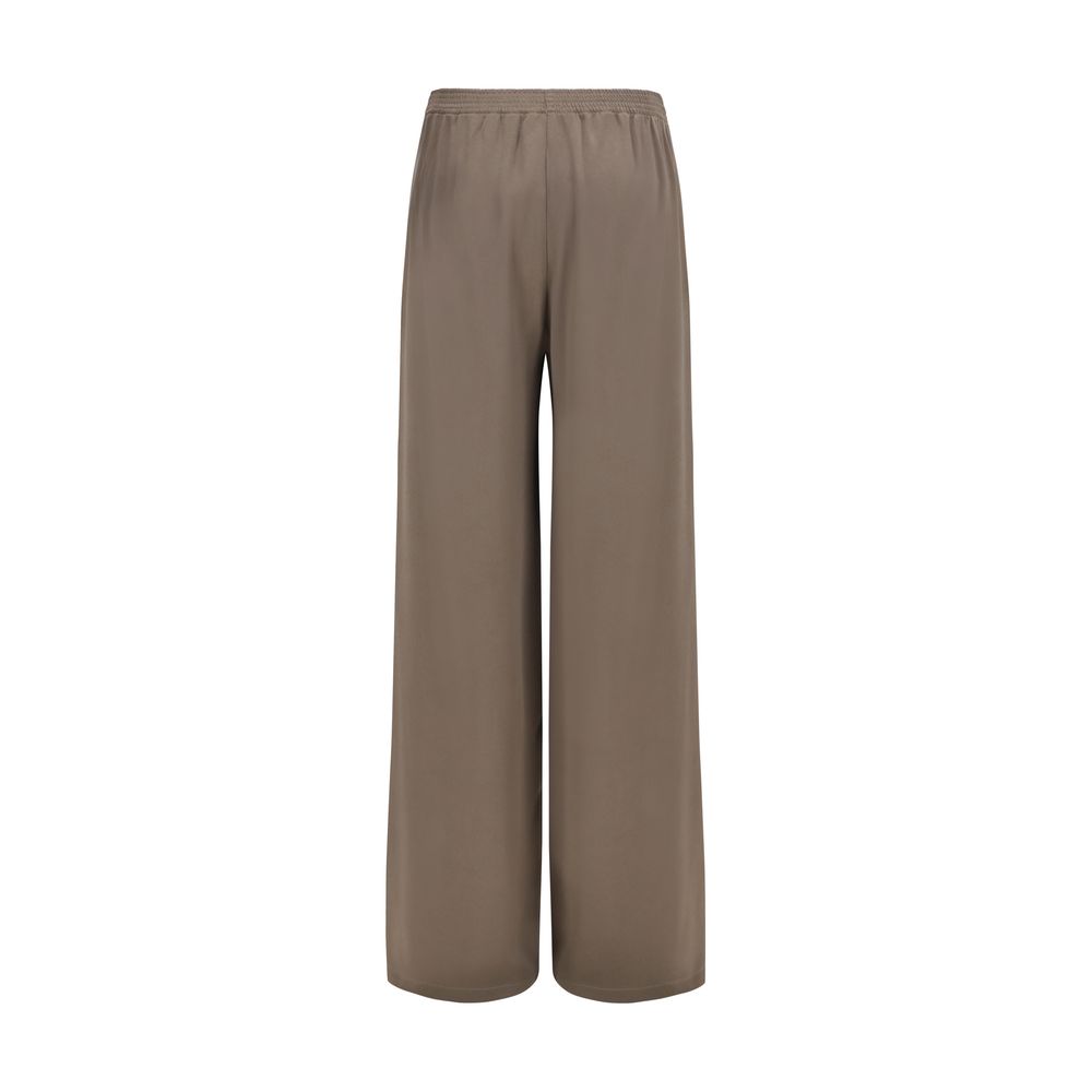 Fabiana Filippi Brown Viscose Casual Pants