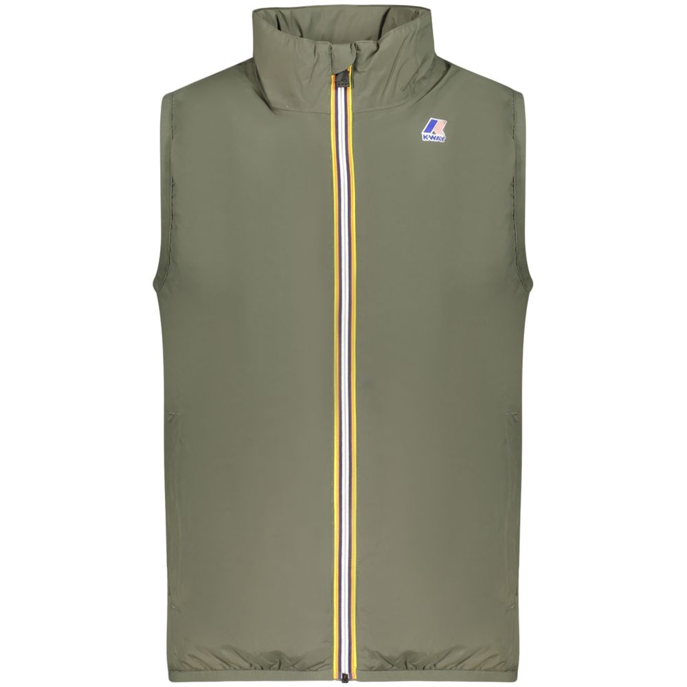 K-WAY Verde Poliammide Men's Outerwear