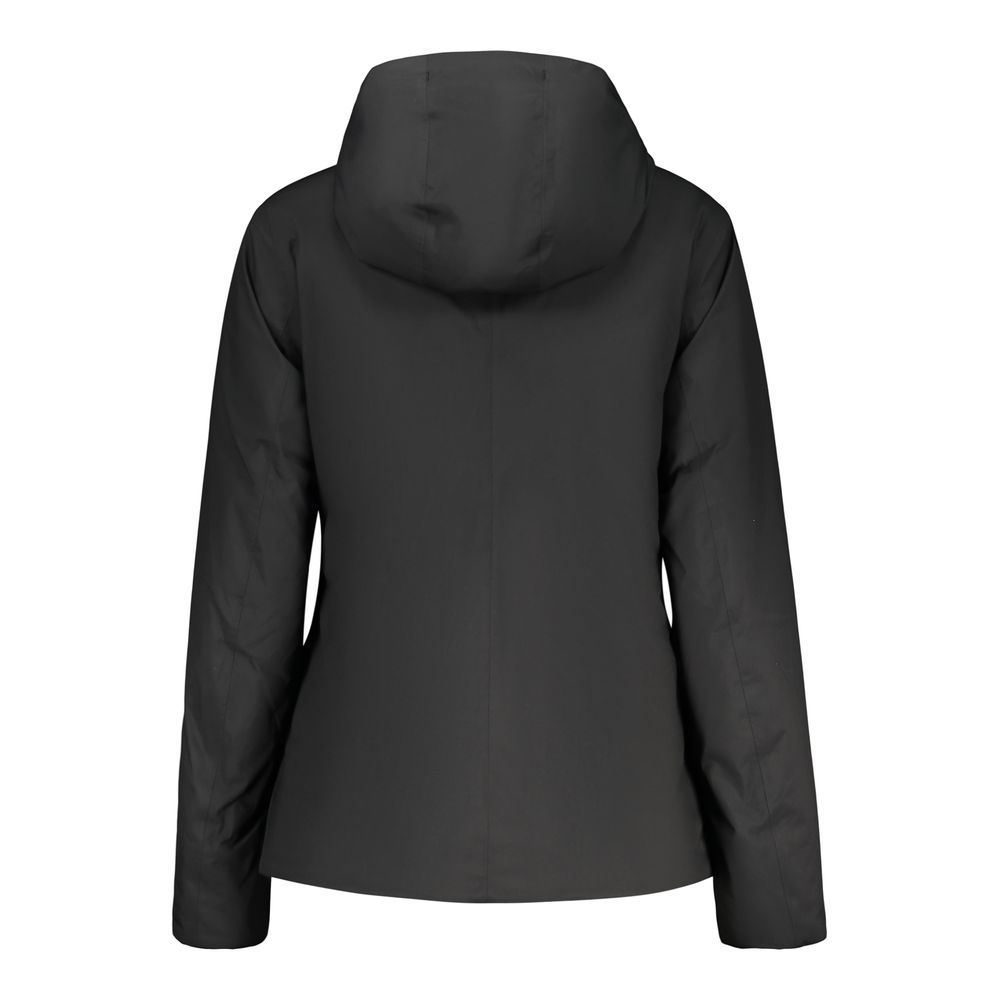 K-WAY Nero Nylon Donna Jacket