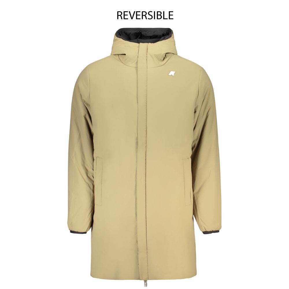 K-WAY Black Nylon Men's Jacket