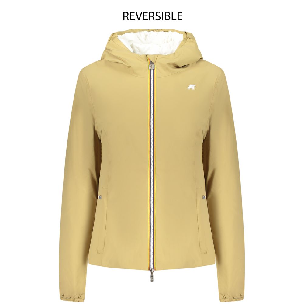 K-WAY Beige Nylon Shell Jacket
