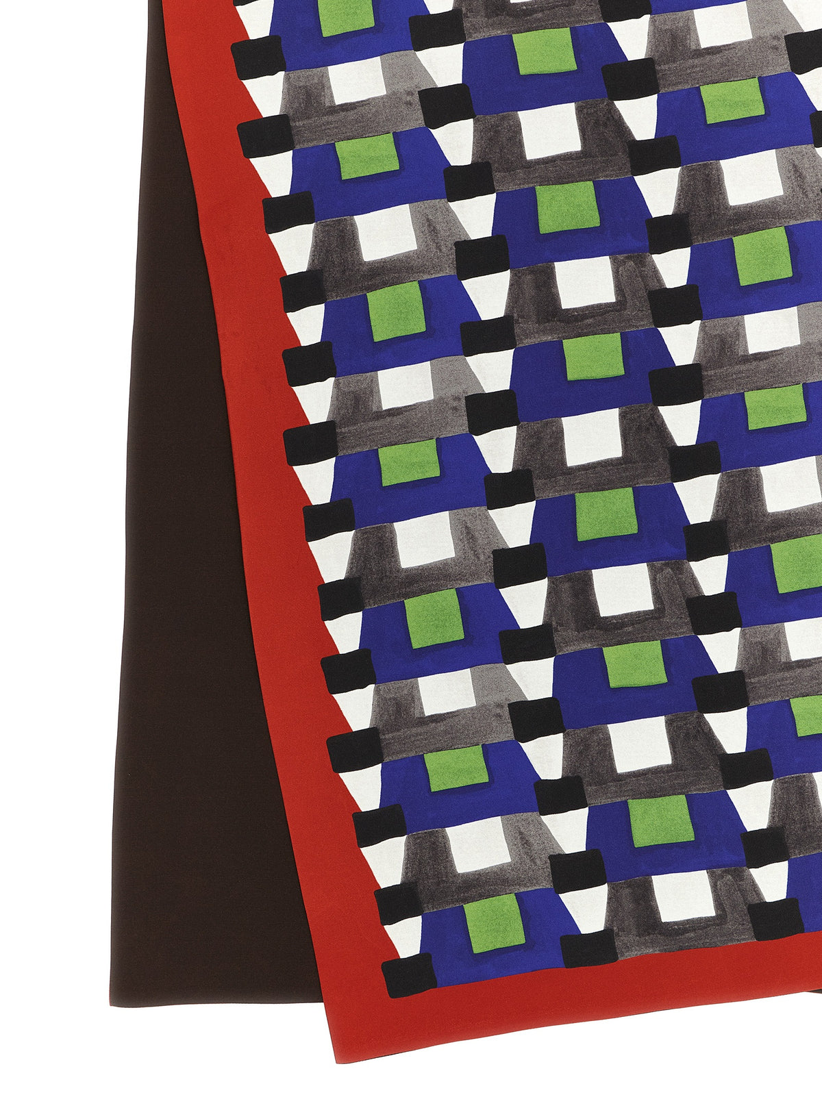 Miu Miu Multicolor Silk Scarf